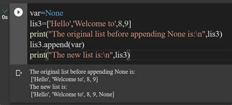 Image result for None in Python Example Code