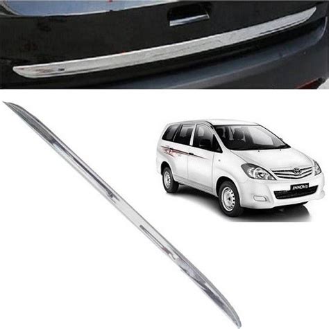 After cars Chrome Dicky Garnish Patti 0119 Chrome Toyota Innova Rear ...