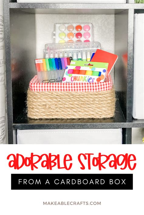 Cardboard Box Crafts - Makeable Crafts