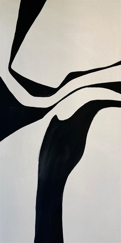 AGR - ABSTRACT Artwork Black and white Untitled by Spanish Artist ...