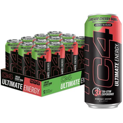Amazon.com: C4 Ultimate | Pre Workout Sugar Free Energy Drink | Tri ...