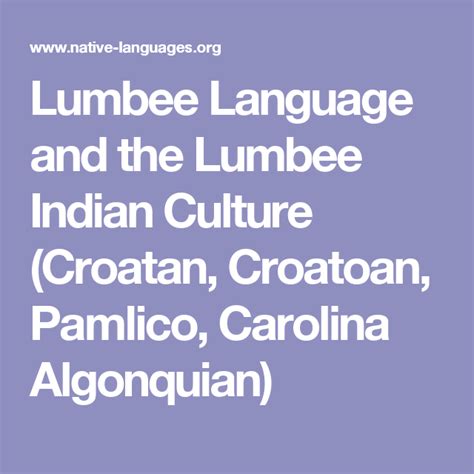 Lumbee Tribal Identity Resilience North Carolina