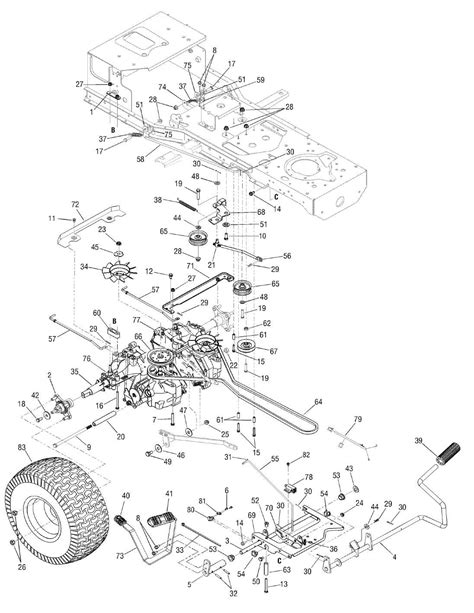Cub Cadet XT2 Drive Belt Routing Diagram