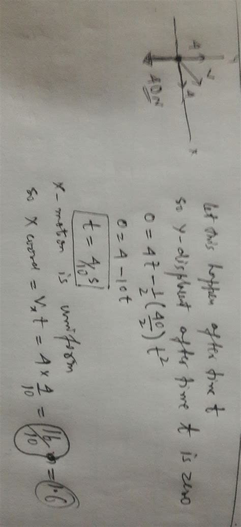 a particle of mass 2 kg moves with initial velocity of v=4i+4j. a ...