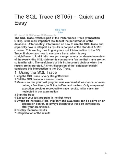 Image result for SQL Trace Tutorial