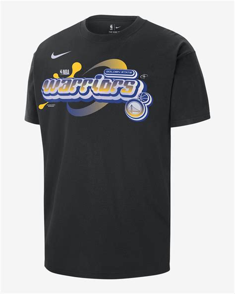 Golden State Warriors Courtside Men's Nike NBA Max90 T-Shirt. Nike SG
