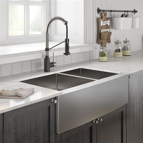 Stainless Steel Farmhouse Kitchen Sinks Luxury Farmhouse Kitchen Sinks