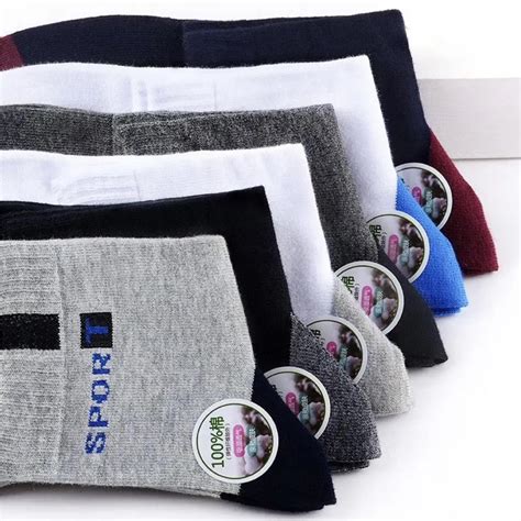 Most Premium Cotton Sports Ankle Socks for Mens (Pack of 10 Pairs ...