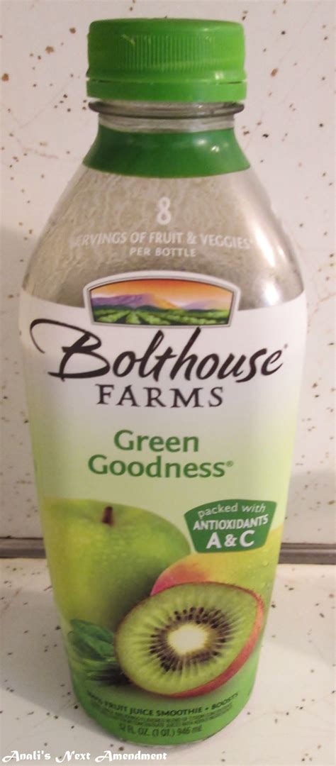 Bolthouse Farms Green Goodness - Anali's Next Amendment