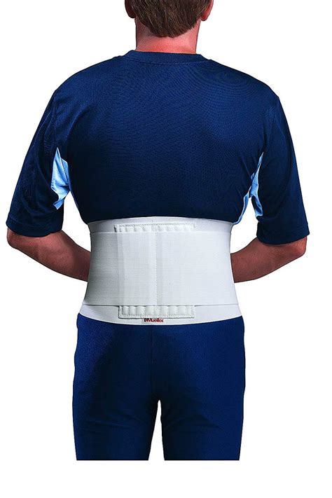Mueller Multi-Purpose Back Brace Wide with Adjustable Front Velco ...