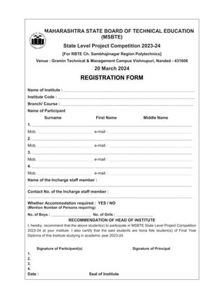 Image result for Msbte Project Format