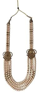 Buy Long Mala for Men Wedding Traditional Gold Plated Dulha Necklace ...