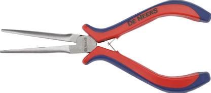 DE-NEERS Mini Plier -Long Needle Nose 125mm Needle Nose Plier Price in ...