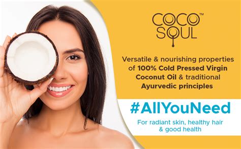 Coco Soul Body Lotion with Coconut | Sandalwood & Ayurveda | Paraben ...