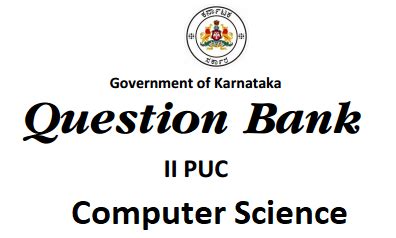 Image result for 2nd PUC Computer Science