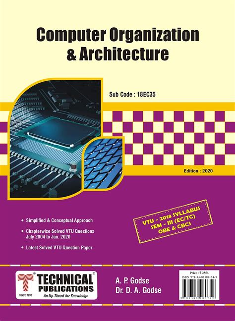 Computer Organization & Architecture for BE VTU Course 18 OBE & CBCS ...
