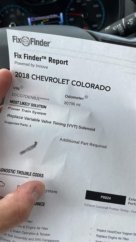 Image result for Colorado Engine Light Reset