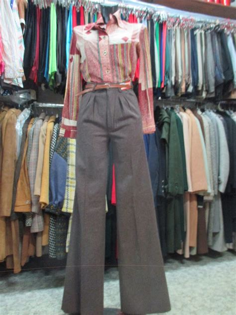 Buy Vtg Deadstock 70s "ufo" Flared Pants/nos 70s Pants/woollen Cloth ...