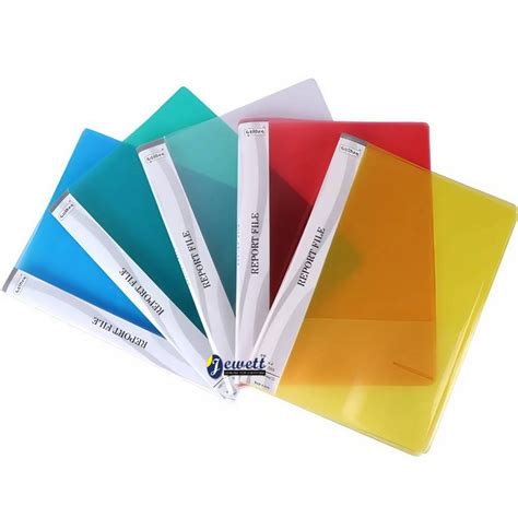 Jewett Report File Folder with Plastic Clip A4 Size, Presentation ...
