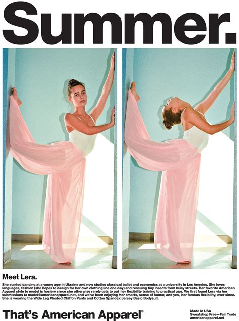 American Apparel Meet Ad