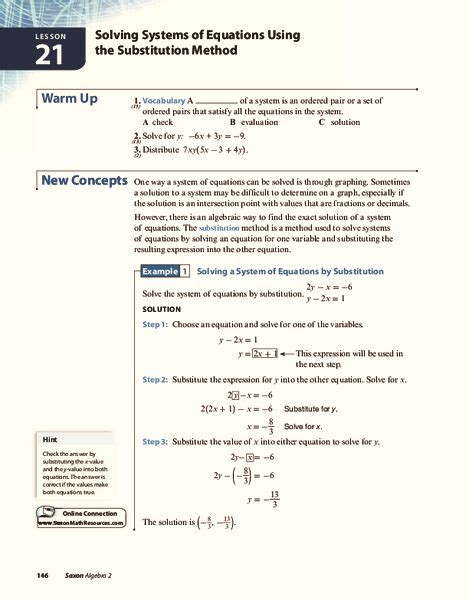 Image result for Saxon Math Algebra 2 Lesson 2