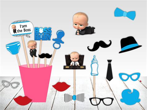 Buy Boss Baby Birthday Party Props | Party Supplies | Thememyparty ...