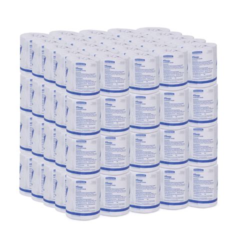 Kleenex® Toilet Tissue (1042), 2-Ply Embossed, 100 Rolls / Case, 250 ...