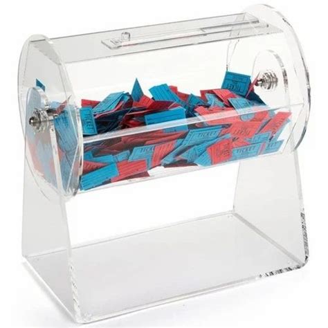 Acrylic Lottery Box - Transparent Acrylic Display Boxes Manufacturer ...