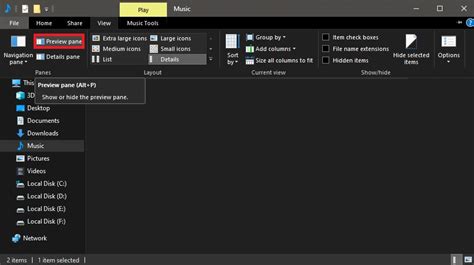 Image result for File Preview Pane Windows 10