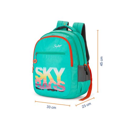 Skybags New Neon 22 02 School Backpack Teal