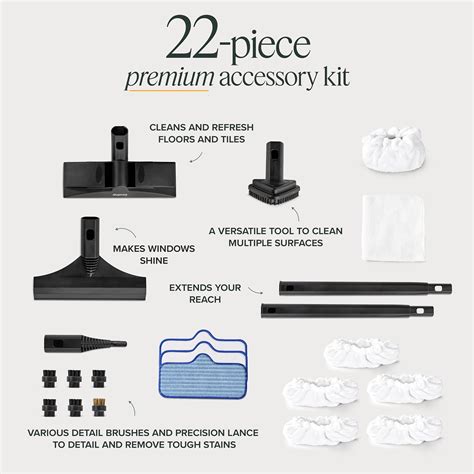 Dupray Neat Steam Cleaner with 22-Piece Accessory India | Ubuy