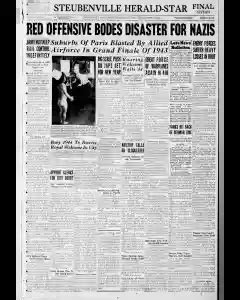Steubenville Herald Star Archives, Dec 31, 1943, p. 1