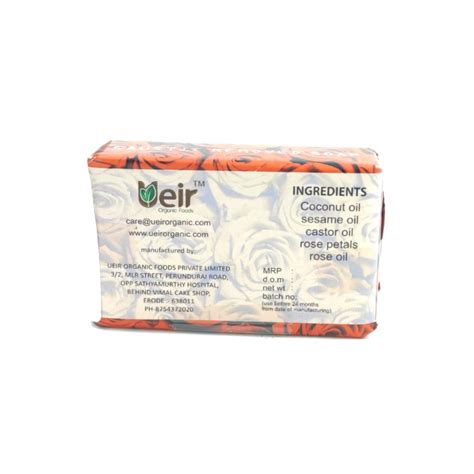 Rose Soap 100g – Ueir Organic Foods