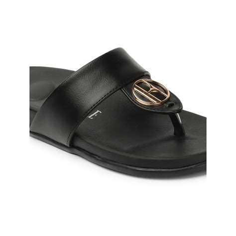 Buy ELLE Black Women Solid Plain Flats Online