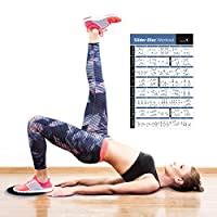 Core Slider Gliding Discs Exercise Poster Laminated - Abdominal Fitness ...