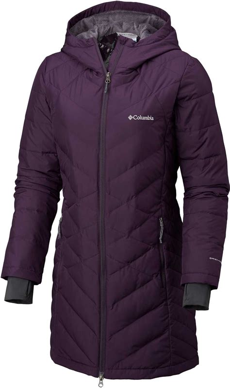 Columbia Women's Plus Heavenly Long Hooded Down Jacket | Long hooded ...