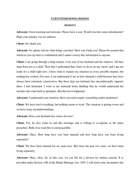 Image result for Initial Client Interview