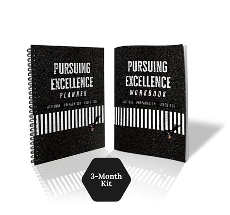 Pursuing Excellence 12 - Month Kit – Pursuing Excellence Planner Online ...