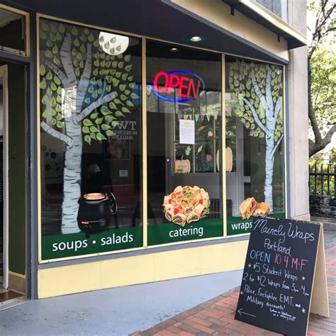 Mainely Wraps Now Open - Portland Food Map