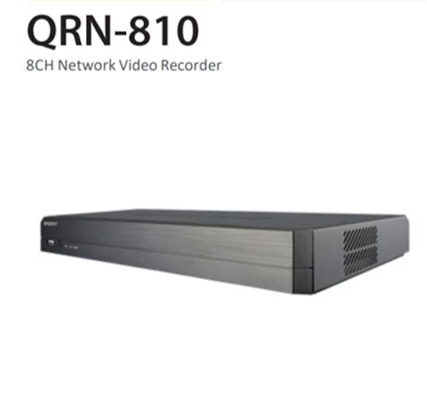【QRN-810】8CH ネットワーク レコーダー | FIRAセキュリティ