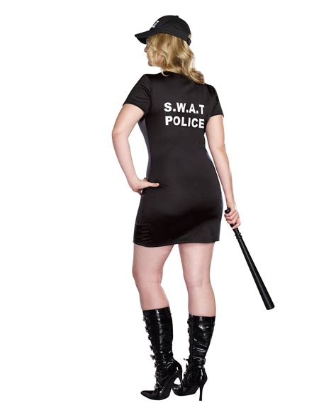 Police Woman Costume Plus Size