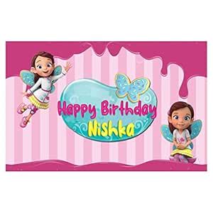 The Blu Party Individual Butterbeans Cafe Theme Birthday Backdrop ...