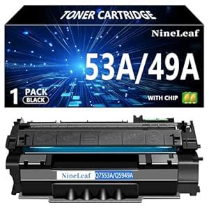 NineLeaf Compatible Toner Cartridge for Q7553A 53A Laserjet M2727 MFP ...