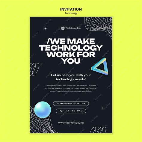 Technology Graphics for Invitation Card 的图像结果