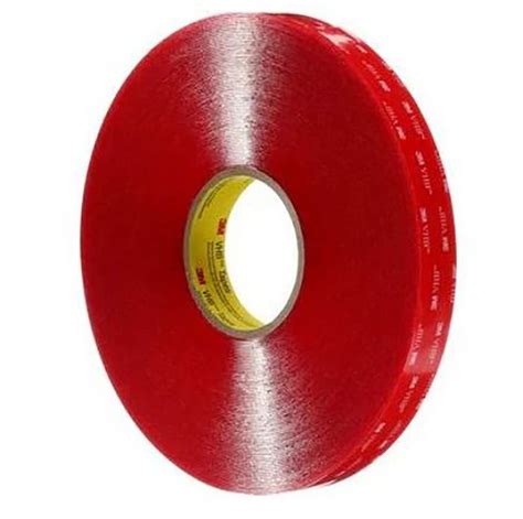 4910 - 33X19 3M | 3M 4910, VHB™ Transparent Foam Tape, 19.0mm x 32.91m ...
