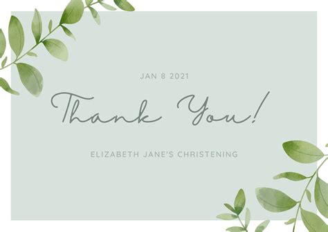 Printable, customizable thank you card templates | Canva