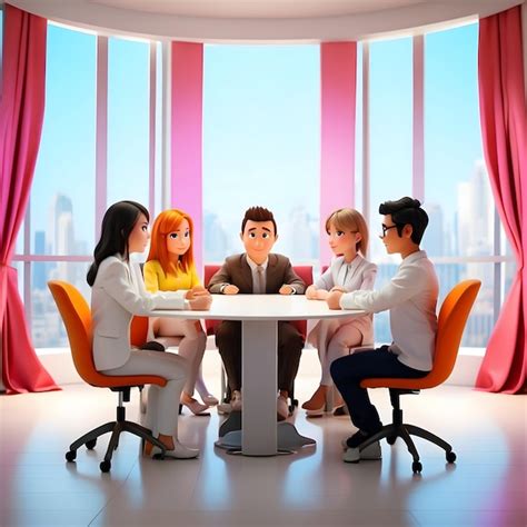 Meeting Cartoon Images 的图像结果