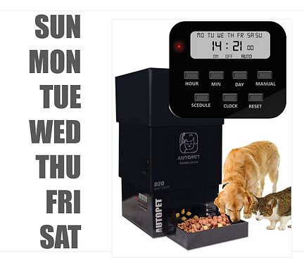 Autopet: Automatic Dog Feeder Timer and wifi