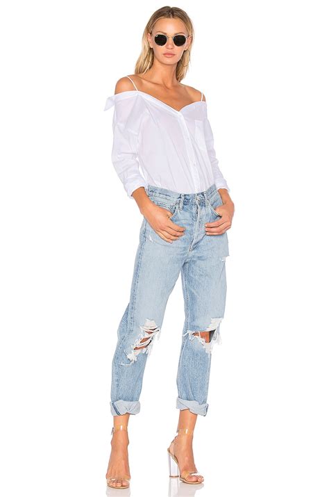 AGOLDE 90's Mid Rise Loose Fit Jeans in Fall Out | REVOLVE