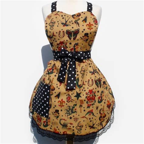 Image result for Retro PVC Apron